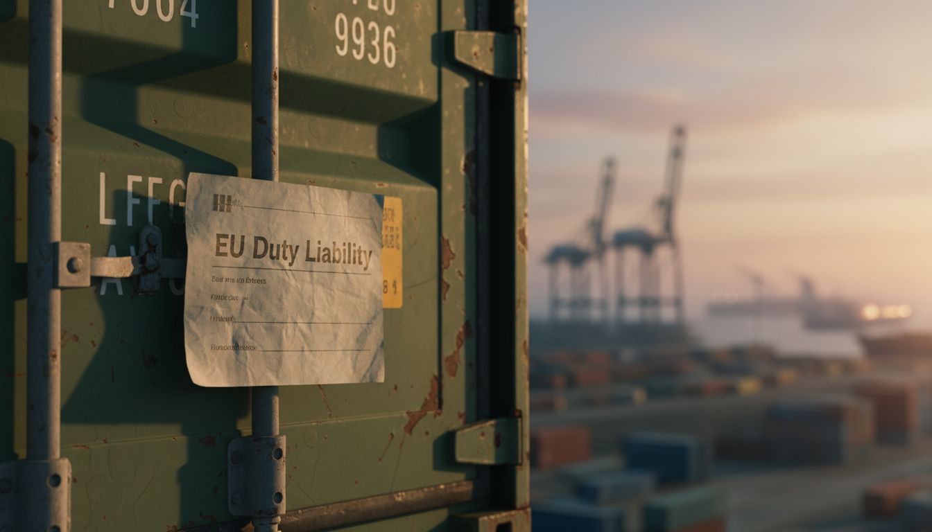 Customs Debtor, Declarant, and Representative: EU Duty Liability